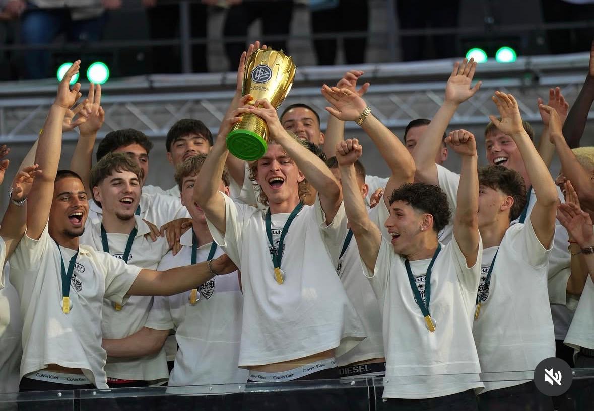 Vom Sport-Club Altbach auf die große Bühne: Robin Dittrich feiert DFB-Pokalsieg 2026