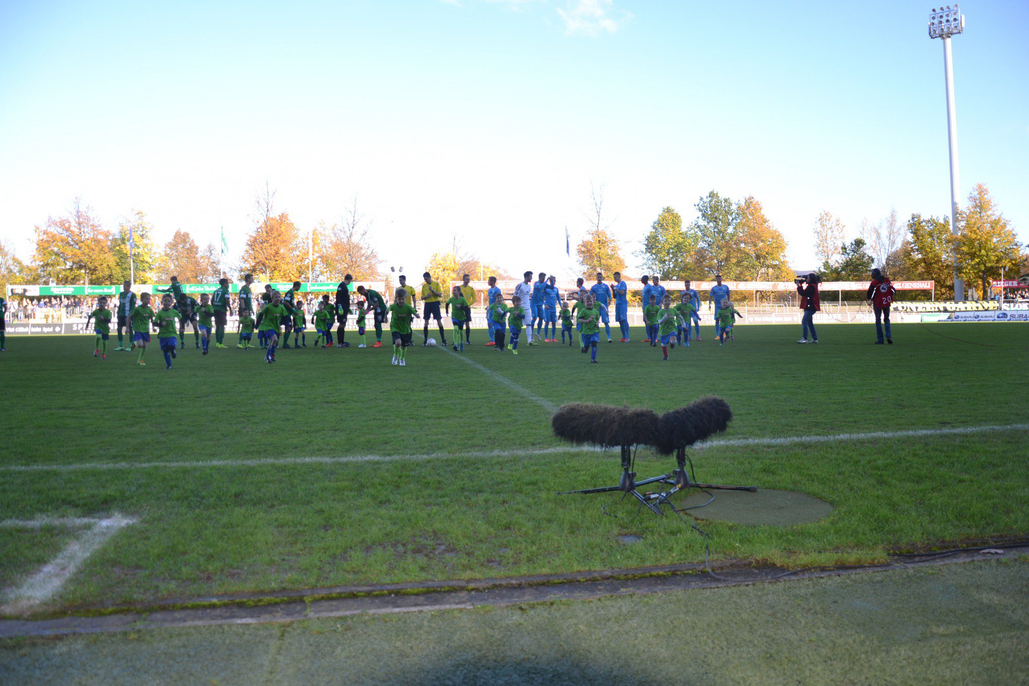 Auf dem Spielfeld