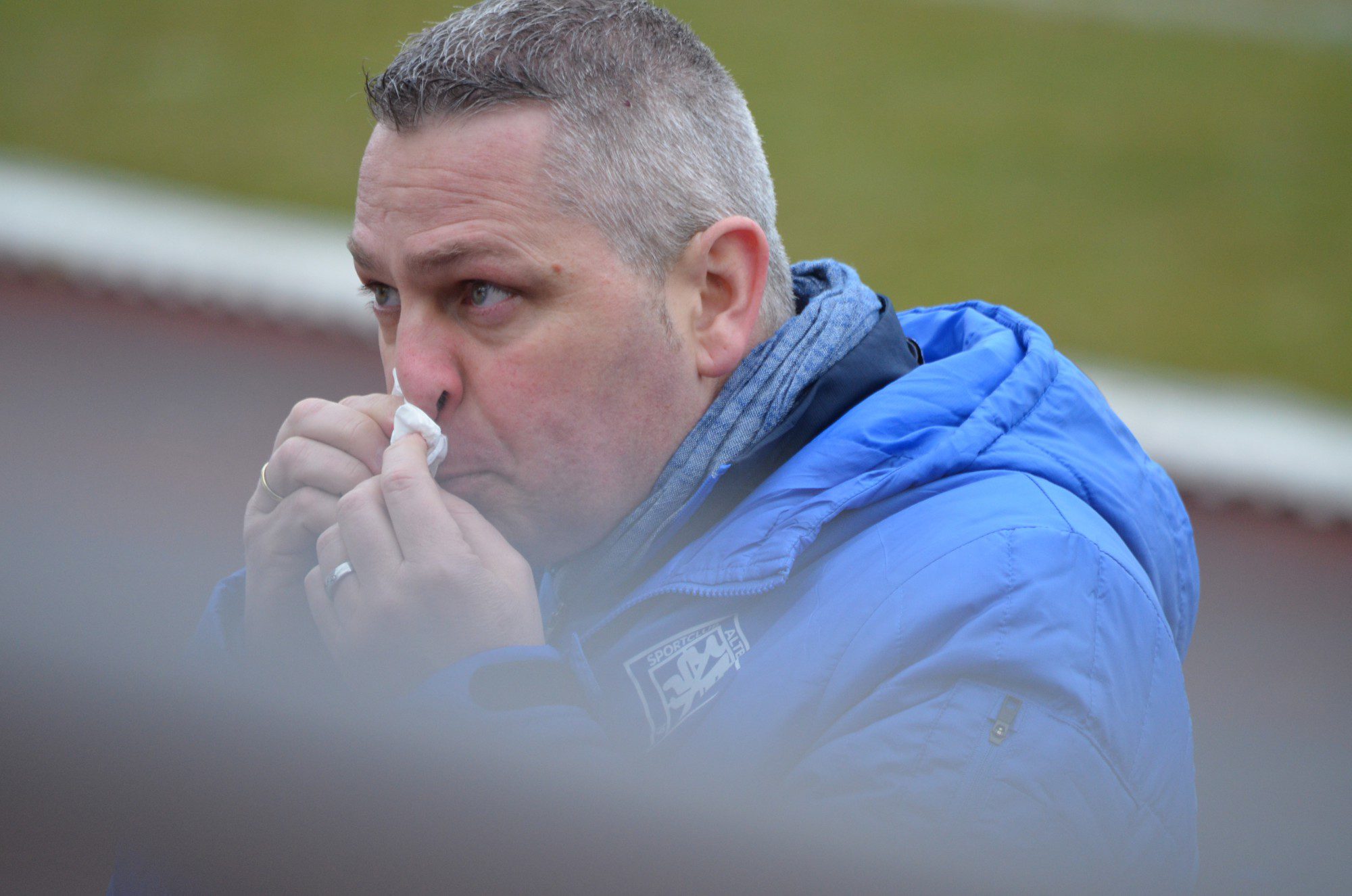 Hat keinen Grund verschnupft zu sein. Alex Friedel Trainer vom SCA II