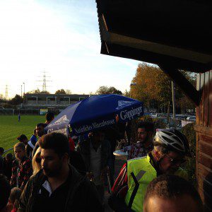 Volle Hütte im Stadion an der Neckarbrücke!