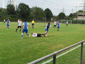 Der SCA bestimmte Spiel und Gegner!