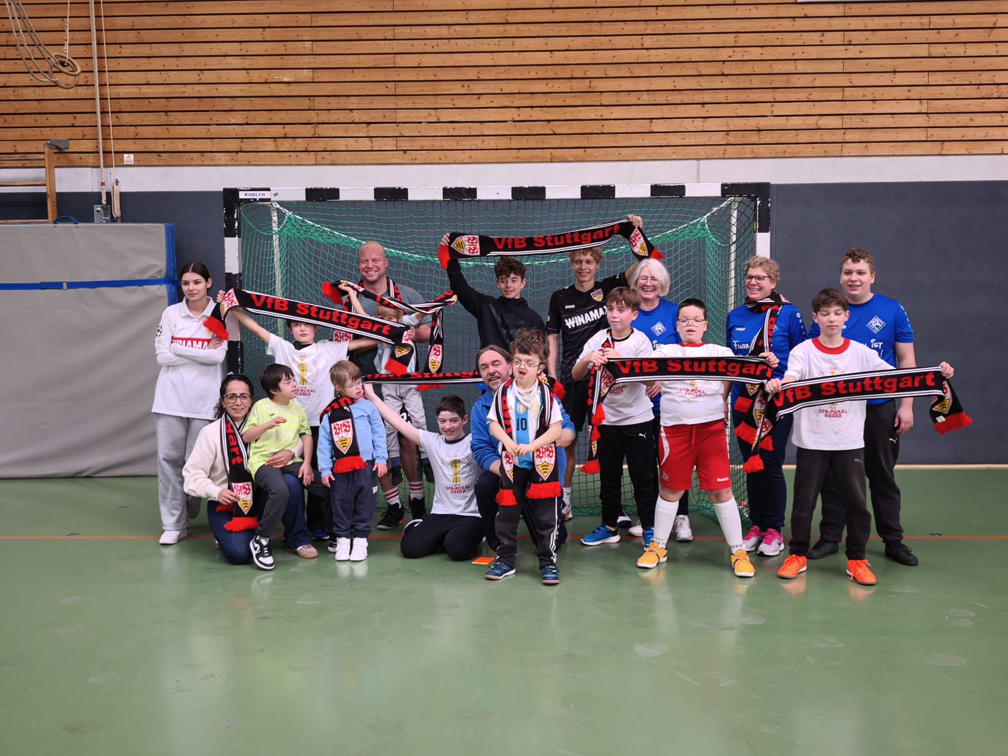Überraschungsbesuch beim Inklusions-Fußball