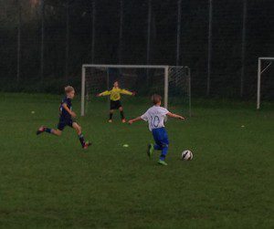Spielszene gegen Oberesslingen 14.10.